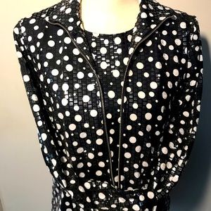 Laura Ashley Petite shell with zippered jacket